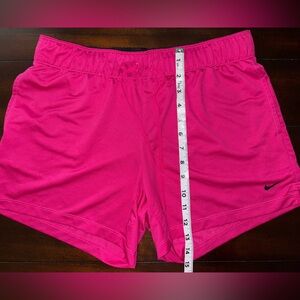 Nike Women's Vibrant Pink Athletic Shorts